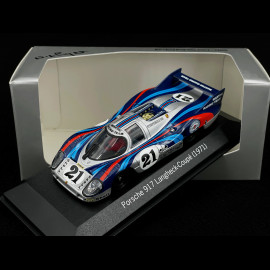 RARE - Handsigniert von Norbert Singer - Porsche 917 LH Le Mans 1971 n° 21 Martini Larousse Elford 1/43 Minichamps WAP02004397