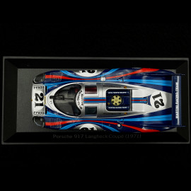 RARE - Hand-Signed by Norbert Singer - Porsche 917 LH Le Mans 1971 n° 21 Martini Larousse Elford 1/43 Minichamps WAP02004397