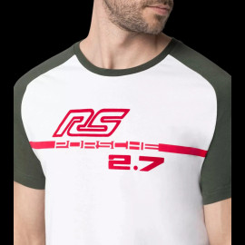 Porsche T-Shirt RS 2.7 Collection White/Green/Red WAP950NRS2 - men