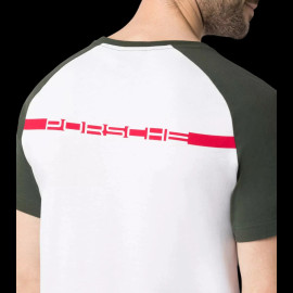 Porsche T-Shirt RS 2.7 Collection White/Green/Red WAP950NRS2 - men