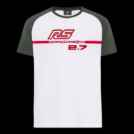 Porsche T-Shirt RS 2.7 Collection Weiß/Grün/Rot WAP950NRS2 - Herren