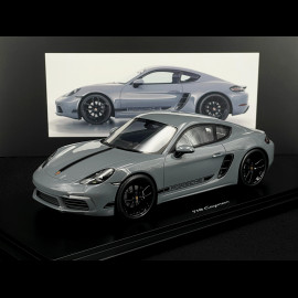 Porsche 718 Cayman Style Edition Type 982 2022 Arctic Grey 1/18 Spark WAP0214180RCAY