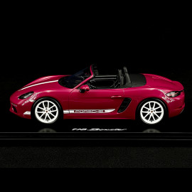 Porsche 718 Boxster Style Edition Type 982 2022 Ruby Red 1/18 Spark WAP0212020RBXT