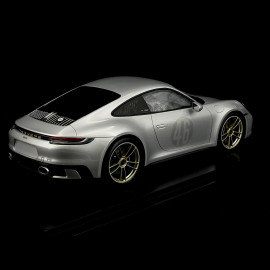 Porsche 911 Carrera GTS Type 992 Le Mans Centenaire Edition 2023 Silber 1/18 Spark WAP0210060RGTS