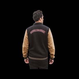 Steve McQueen Jacket Varsity Black SQ242SSM03-005 - Men