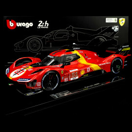 Ferrari 499P 3L N°51 24h Le Mans 2023 1/18 Bburago 18-16311