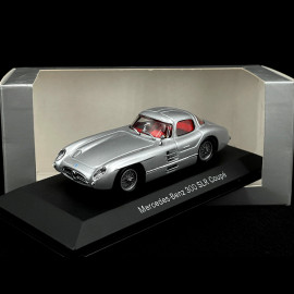 Mercedes-Benz 300 SLR Coupe 1955 Silber 1/43 Minichamps B66040254