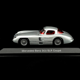 Mercedes-Benz 300 SLR Coupe 1955 Silber 1/43 Minichamps B66040254