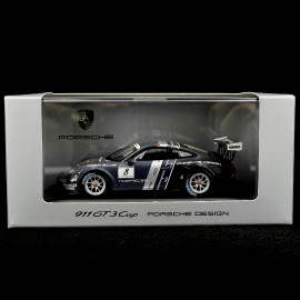 Porsche 911 GT3 Cup type 991 n° 8 2016 Deep blue Porsche Design 1/43 Spark WAP0201540H