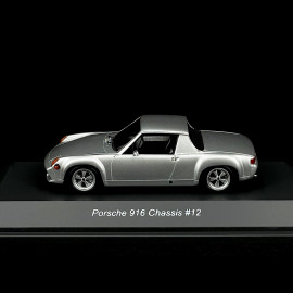 Porsche 916 1972 Silber Grau 1/43 Schuco 450918900