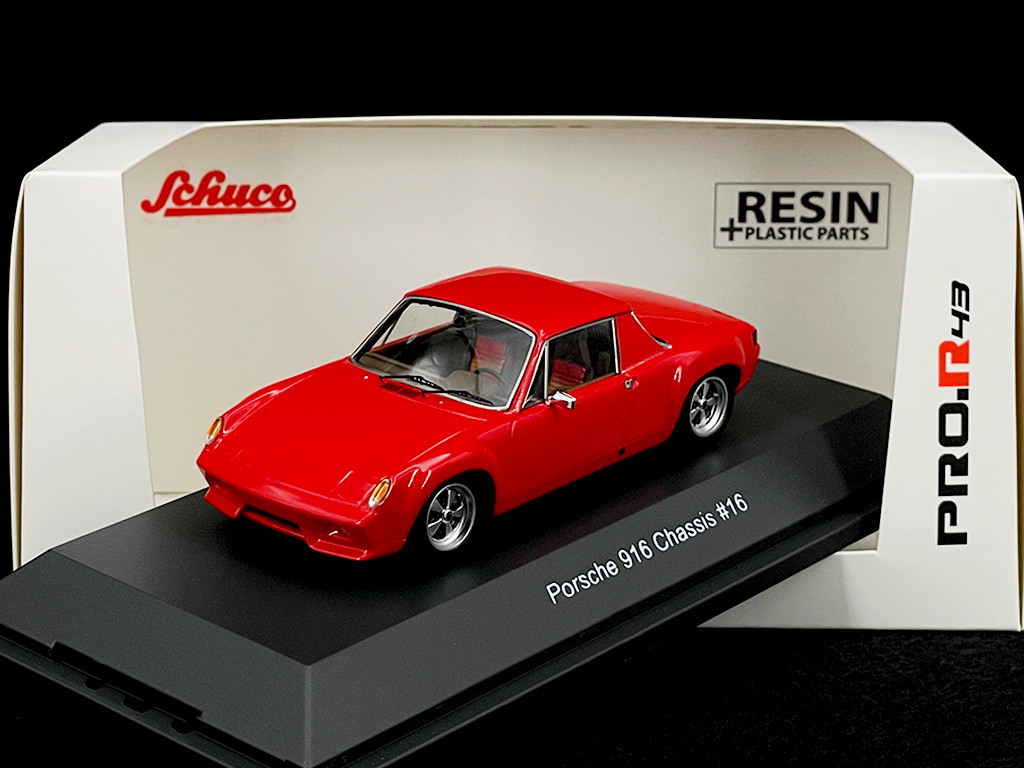 Porsche 916 1972 Red 1/43 Schuco 450919000 - Elfershop