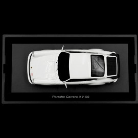 Porsche 911 Carrera 3.2 CS 1989 White 1/43 Schuco 450919700