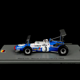 Jackie Stewart Matra MS7 n° 3 Sieger Eifelrennen F2 1969 1/43 Spark SG891