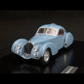 Bugatti T57S Atlantic 1937 Grau Blau 1/43 Matrix MX40205-111