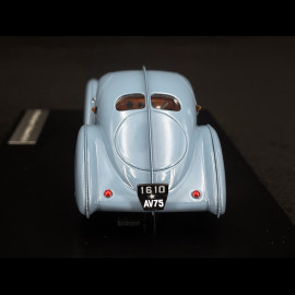 Bugatti T57S Atlantic 1937 Grau Blau 1/43 Matrix MX40205-111