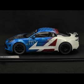 Alpine A110 Radicale US Racing 2023 Blau 1/18 Solido S1801627