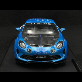 Alpine A110 Radicale US Racing 2023 Blue 1/18 Solido S1801627