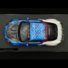 Alpine A110 Radicale US Racing 2023 Blau 1/18 Solido S1801627