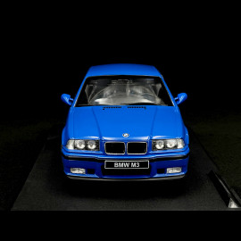 BMW E36 M3 Coupe 1990 Santorin Blau 1/18 Solido S1803912