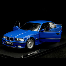 BMW E36 M3 Coupe 1990 Santorin Blau 1/18 Solido S1803912