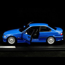 BMW E36 M3 Coupe 1990 Santorin Blau 1/18 Solido S1803912