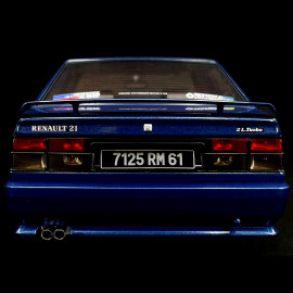 Renault 21 Turbo MK1 1988 Night Blue 1/18 Solido S1807706