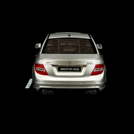 Mercedes-Benz C63 AMG 2008 Silver Grey 1/18 GT Spirit GT462