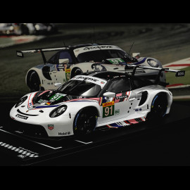 Porsche 911 RSR-19 Typ 991 n° 91 Goodbye 8h Bahrain 2022 1/18 Ixo LEGT18-23029