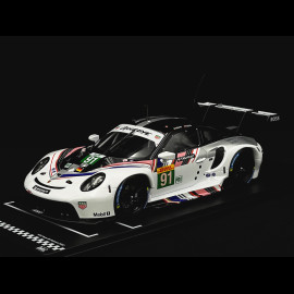 Porsche 911 RSR-19 Typ 991 n° 91 Goodbye 8h Bahrain 2022 1/18 Ixo LEGT18-23029