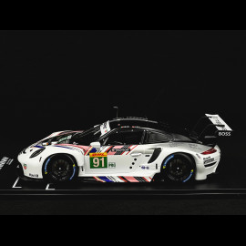 Porsche 911 RSR-19 Typ 991 n° 91 Goodbye 8h Bahrain 2022 1/18 Ixo LEGT18-23029