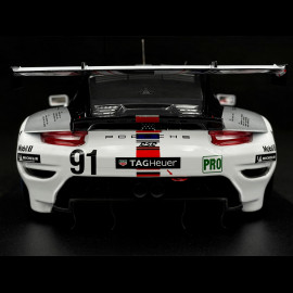 Porsche 911 RSR-19 Typ 991 n° 91 Goodbye 8h Bahrain 2022 1/18 Ixo LEGT18-23029