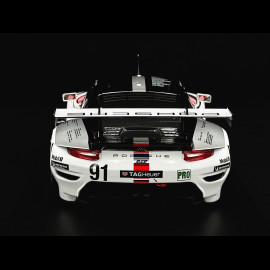 Porsche 911 RSR-19 Typ 991 n° 91 Goodbye 8h Bahrain 2022 1/18 Ixo LEGT18-23029