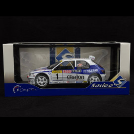 Peugeot 306 Maxi n° 1 2nd Rallye Monte Carlo 1996 1/18 Solido S1808305