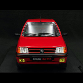 Peugeot 205 GTI 1.9L 1985 Vallelunga Red 1/18 Solido S1801702