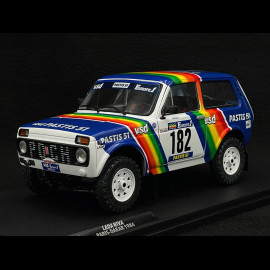 Lada Niva n° 182 Paris Dakar 1984 Jabouille / Sardou 1/18 Solido S1807305