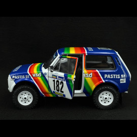 Lada Niva n° 182 Paris Dakar 1984 Jabouille / Sardou 1/18 Solido S1807305