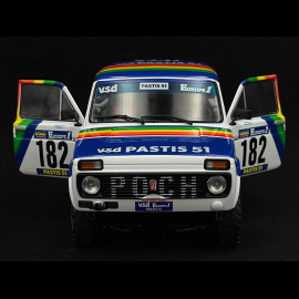 Lada Niva n° 182 Paris Dakar 1984 Jabouille / Sardou 1/18 Solido S1807305