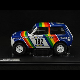 Lada Niva n° 182 Paris Dakar 1984 Jabouille / Sardou 1/18 Solido S1807305