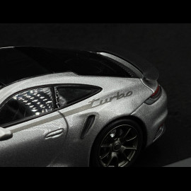 Porsche 911 Turbo 50 years Anniversary 992 Type 2024 GT Silver Grey 1/43 Minichamps WAP0202110S50Y