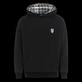 Porsche Sweatshirt 911 Turbo 50Y Collection Hoodie Black / Turbonite WAP480S50Y