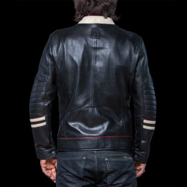 Steve McQueen Jacket Riverside Raceway 1966 Leather Black 27493-3046 - men