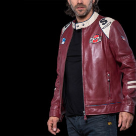 Steve McQueen Jacket Riverside Raceway 1966 Leather Dark red 27493-4010 - men