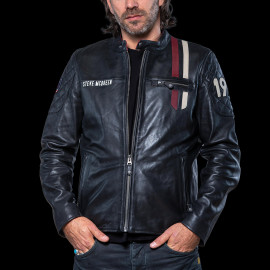 Steve McQueen Jacke Le Mans 1971 Leder Schwarz 27502-3046 - Herren