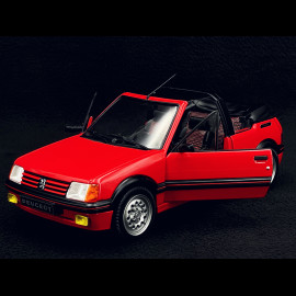 Peugeot 205 CTI 1986 Vallelunga Red 1/18 Solido S1806201