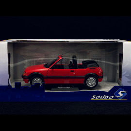 Peugeot 205 CTI 1986 Vallelunga Red 1/18 Solido S1806201