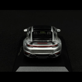 Porsche 911 Turbo 50 years Anniversary 992 Type 2024 GT Silver Grey 1/43 Minichamps WAP0202110S50Y