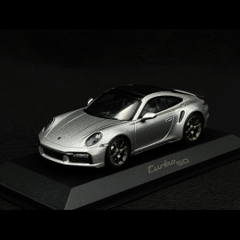 Porsche 911 Turbo 50 years Anniversary 992 Type 2024 GT Silver Grey 1/43 Minichamps WAP0202110S50Y