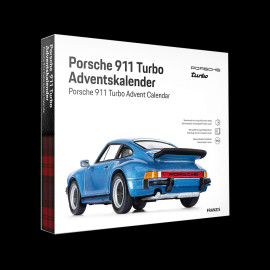 Porsche 911 Turbo Advent calendar 2024 metallic blue 1/43 Franzis 67221