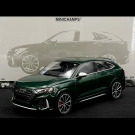 Audi RS Q3 Sportback 2019 Dark Green Metallic 1/18 Minichamps 155018102