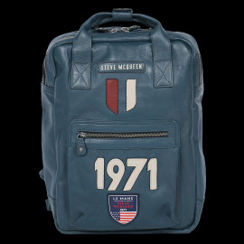 Backpack bag Steve McQueen 24h Le Mans 1971 Matt Royal Blue 27491-0012